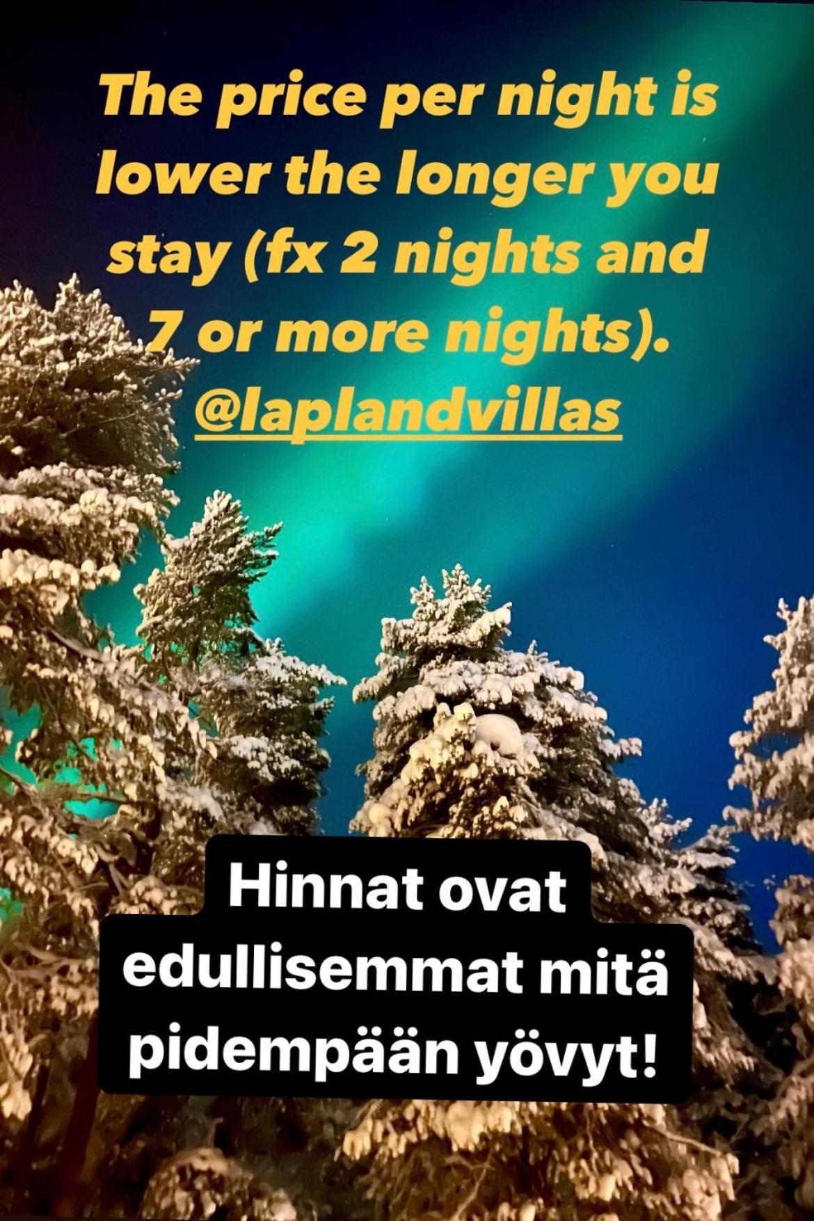 Villa Saarua By The Slopes Ski In, Family & Bike Park, Hike Trails, National Park, Wifi - Lapland Villas Ruka Esterno foto